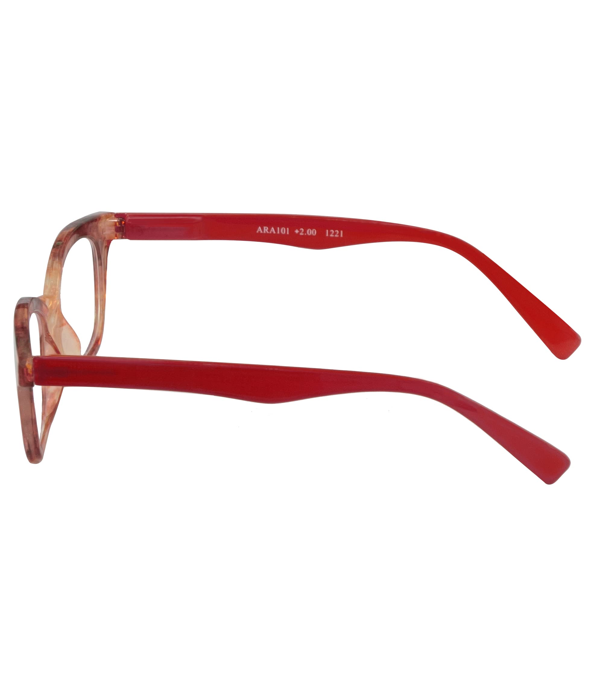 Premium Spring Hinge Reading Glasses with Bifocal Lenses for Women & Men - Ideal for Reading, Computer Work & Close-Up Tasks