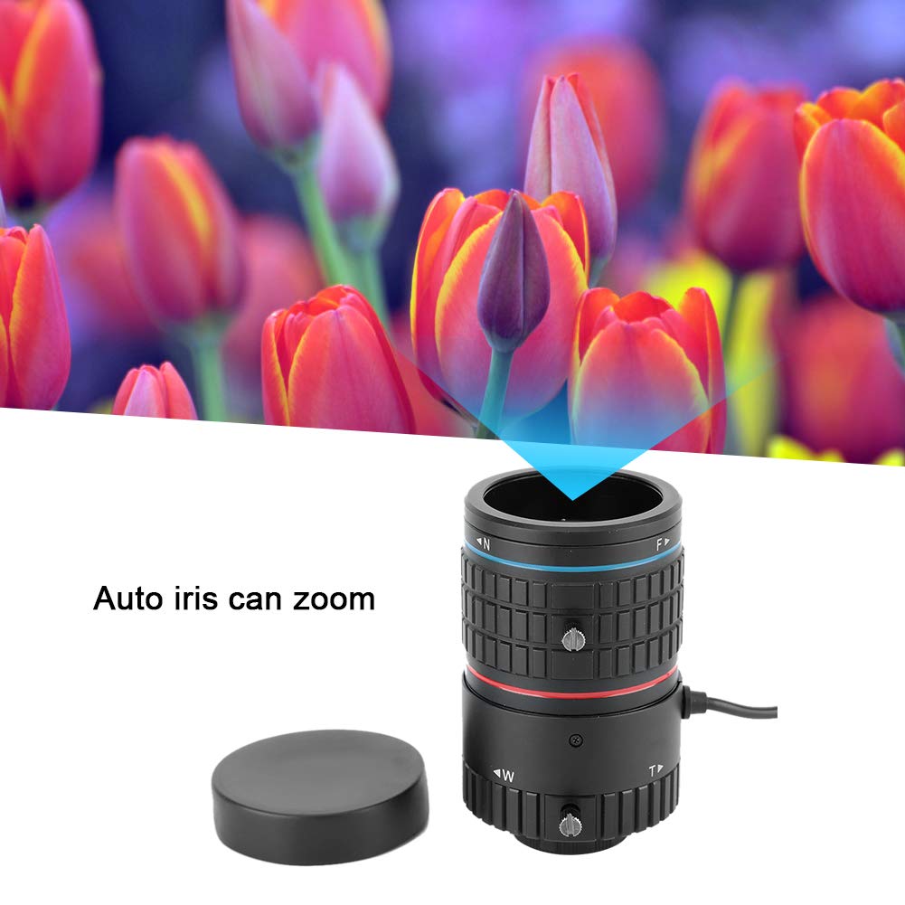 Natudeco 8MP 3.8-16mm Auto Focus CCTV Security Camera Lens with 1/1.8