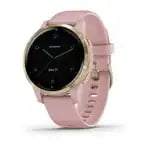 Garmin vívoactive® 4S Smartwatch - Dust Rose with Light Gold Bezel | Fitness Tracker with GPS, Heart Rate Monitor & Music Storage | Perfect for Running, Swimming & Daily Activity Tracking