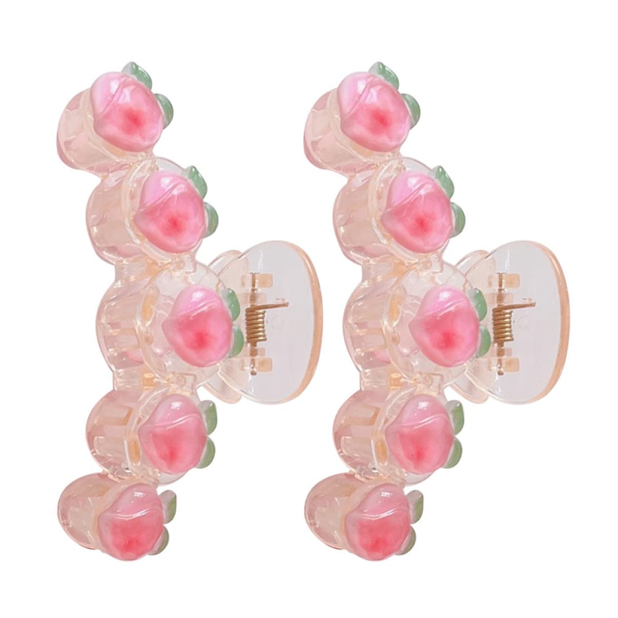 Beaupretty Fashion Hair Jaw Clamp - 2 Pack Large Hair Clips for Women, Hair Claw Clips for Thick Hair, Strong Hold Hair Accessories for Ponytail, Bun & Updo - Perfect for Bath, Salon & Everyday Styling