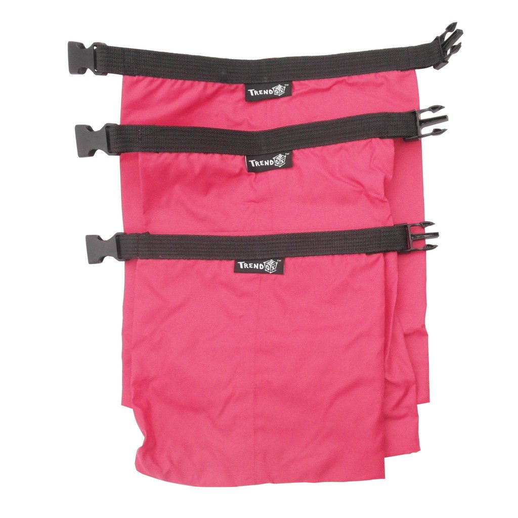 **TRENDBOX Waterproof Dry Bag Kit - Roll Top Compression Sack for Camping, Hiking, Kayaking & Travel - Water Resistant Storage Organizer for Gear & Essentials**