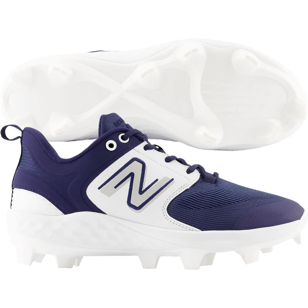 New Balance Men's Fresh Foam 3000 V6 Molded Baseball Cleats - Lightweight Comfort for Baseball & Softball Players - Perfect for Training, Games & Field Sports