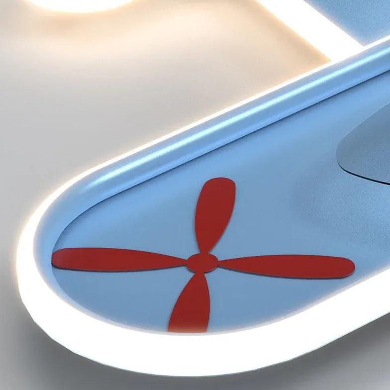 Red Windmill Ceiling Fan with Light - Energy Efficient Quiet Bedroom Fan for Home & Office - Perfect for Cooling, Decor, and Air Circulation