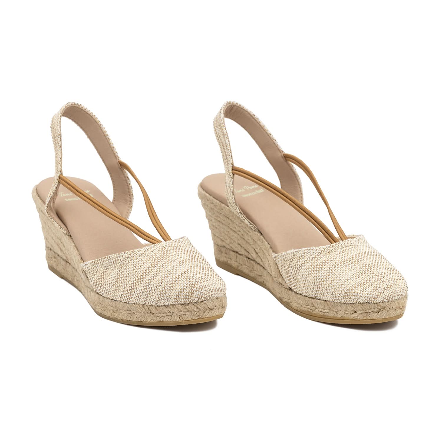 Women's Vegan Cotton Blend Wedge Espadrilles - Comfortable Summer Shoes for Beach, Casual Wear & Outdoor Activities