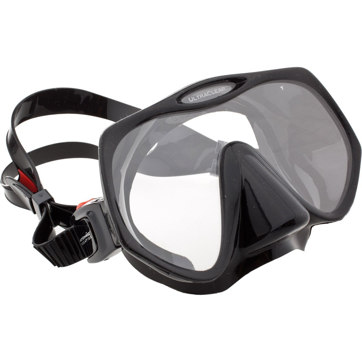 Atomic Frameless Mask with Black Skirt - Lightweight & Comfortable Face Covering for Daily Use, Work, and Outdoor Activities
