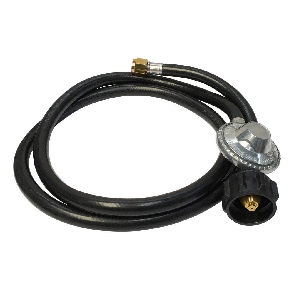5 Ft Low Pressure CSA 0.8PSI Propane Regulator for Camping Stove, Outdoor Cooker, Grill & RV Cooking - Perfect for Backpacking, Tailgating & Emergency Preparedness