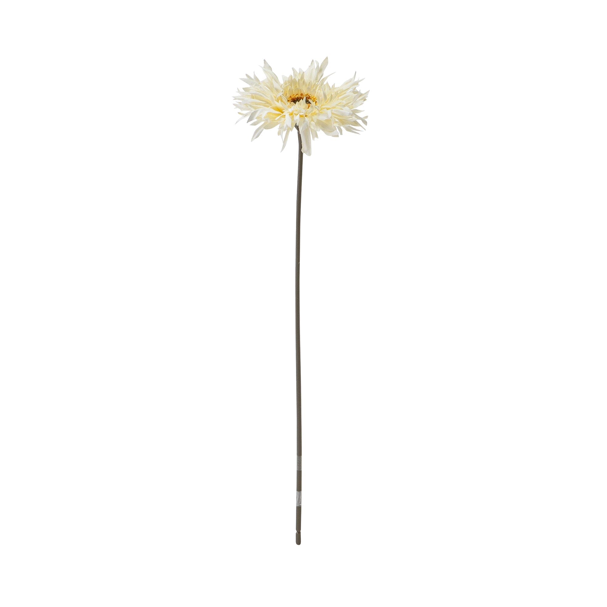 Natural White Gerbera Artificial Flower - Perfect for Home Decor, Wedding Bouquets, and DIY Crafts