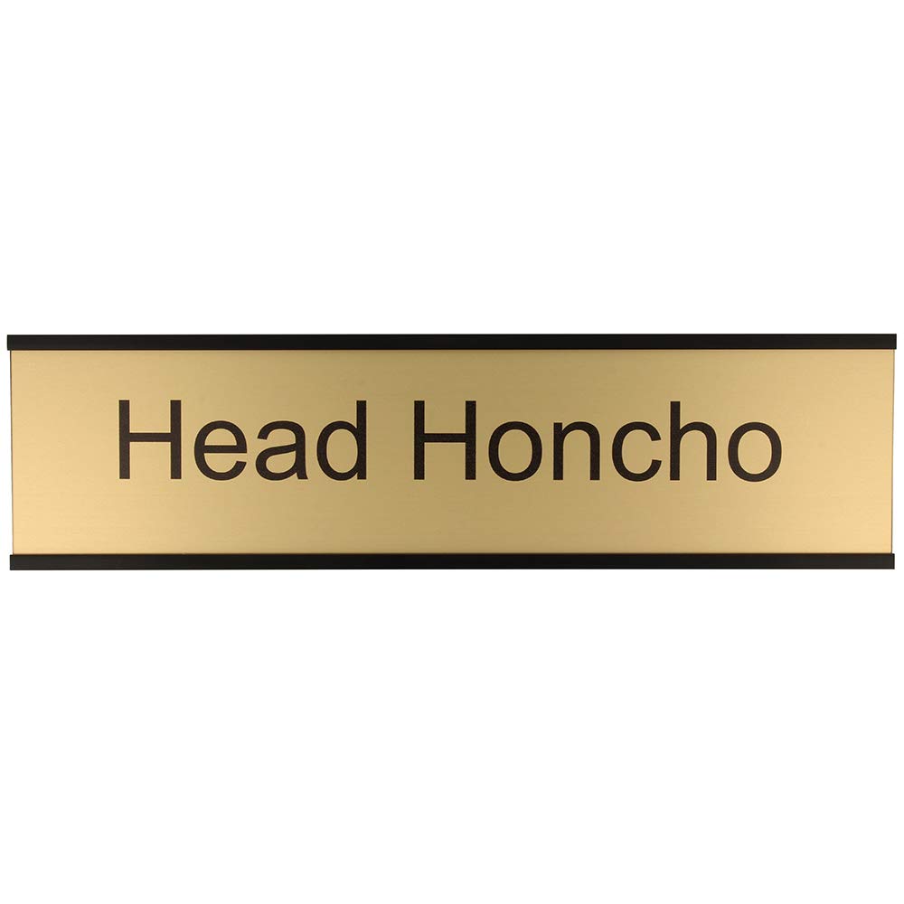 ExcelMark Head Honcho Desk Plate – 2