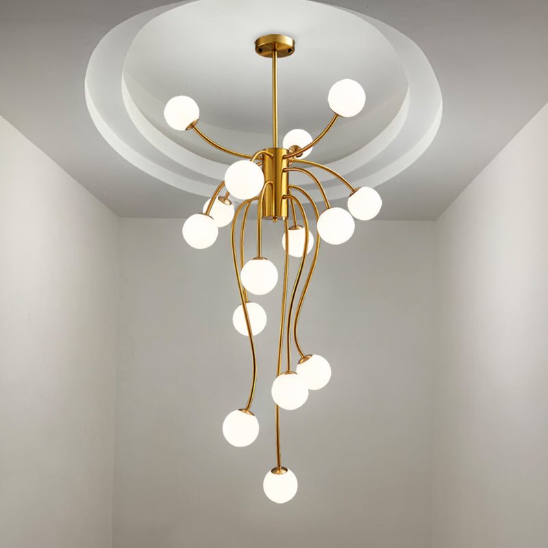 Caroline Chandelier - Elegant Crystal Ceiling Light Fixture for Dining Room, Bedroom & Living Room | Modern Home Decor Lighting