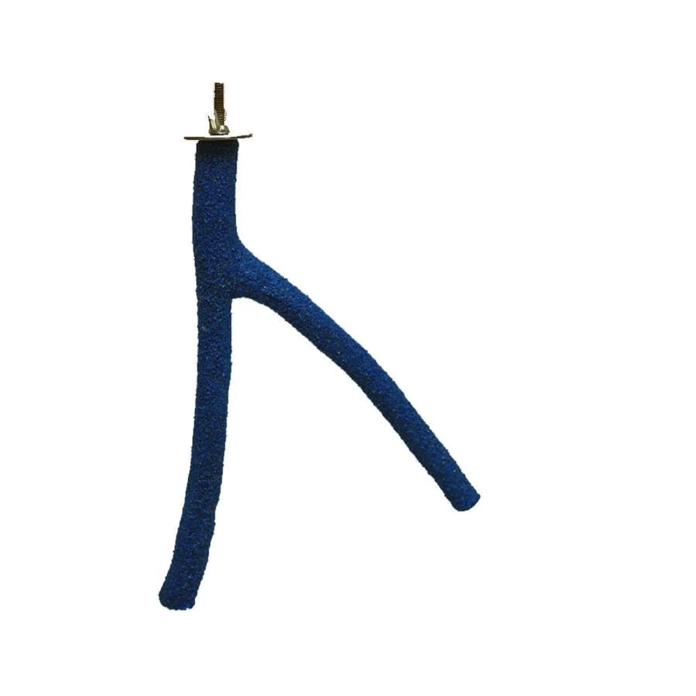 A&E Cage Company 52400069 Medium Sand Perch 1X8 - Perfect for Bird Cages, Small Animal Habitats, and Reptile Enclosures