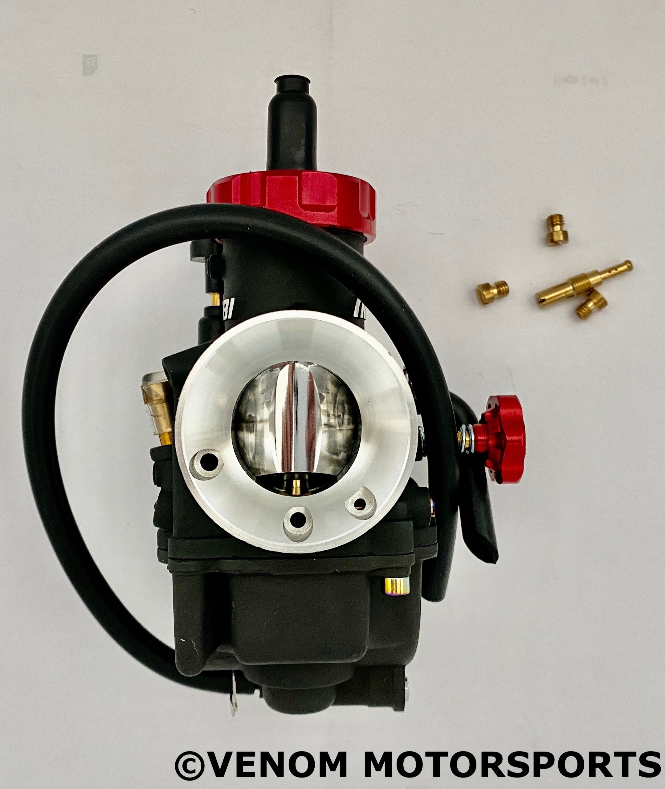Nibbi Racing Carburetor & Intake Kit for 250cc Motorcycles - High Performance Upgrade for Dirt Bikes, ATVs & Off-Road Vehicles