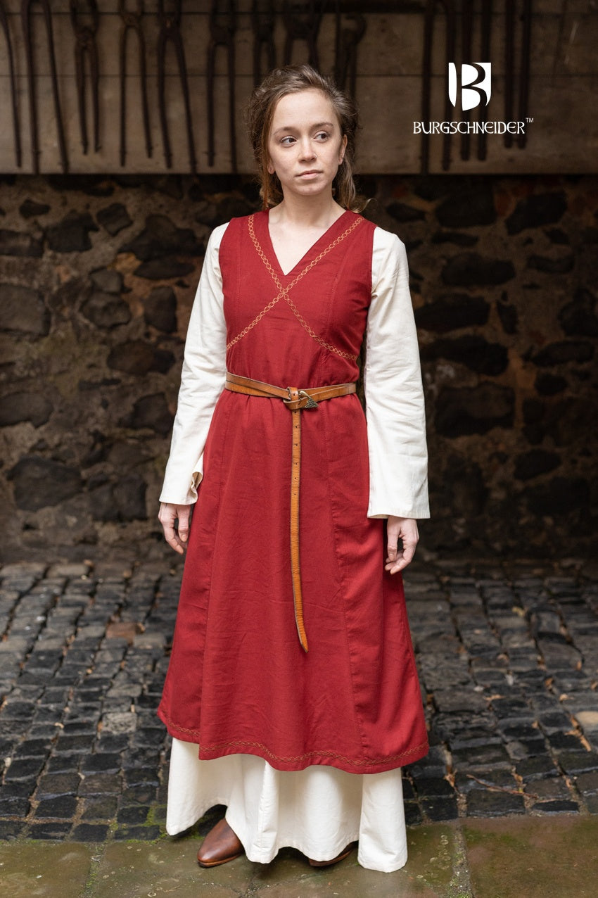 Elegant Khara Red Dress for Women - Perfect for Parties, Weddings & Special Occasions