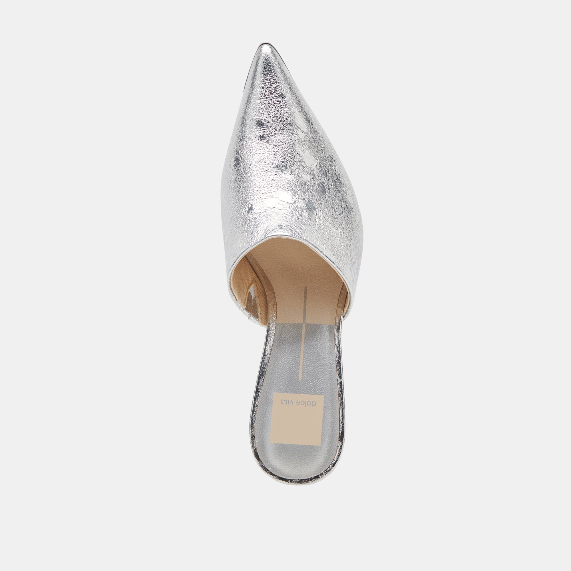 LEXY Women's Silver Distressed Leather High Heels - Elegant Party & Evening Dress Shoes for Weddings, Prom, and Special Occasions