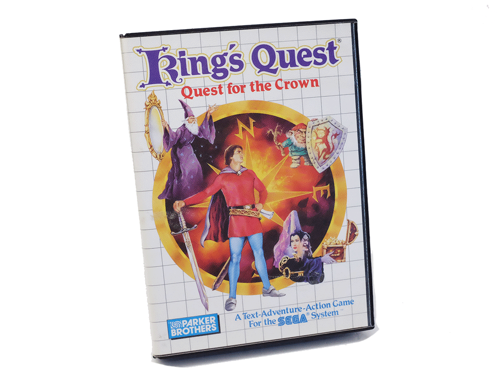 Kings Quest: Quest for the Crown - Complete Edition for Sega Genesis & Sega Master System | Retro Gaming, Classic Adventure Game for Collectors & Nostalgic Gamers