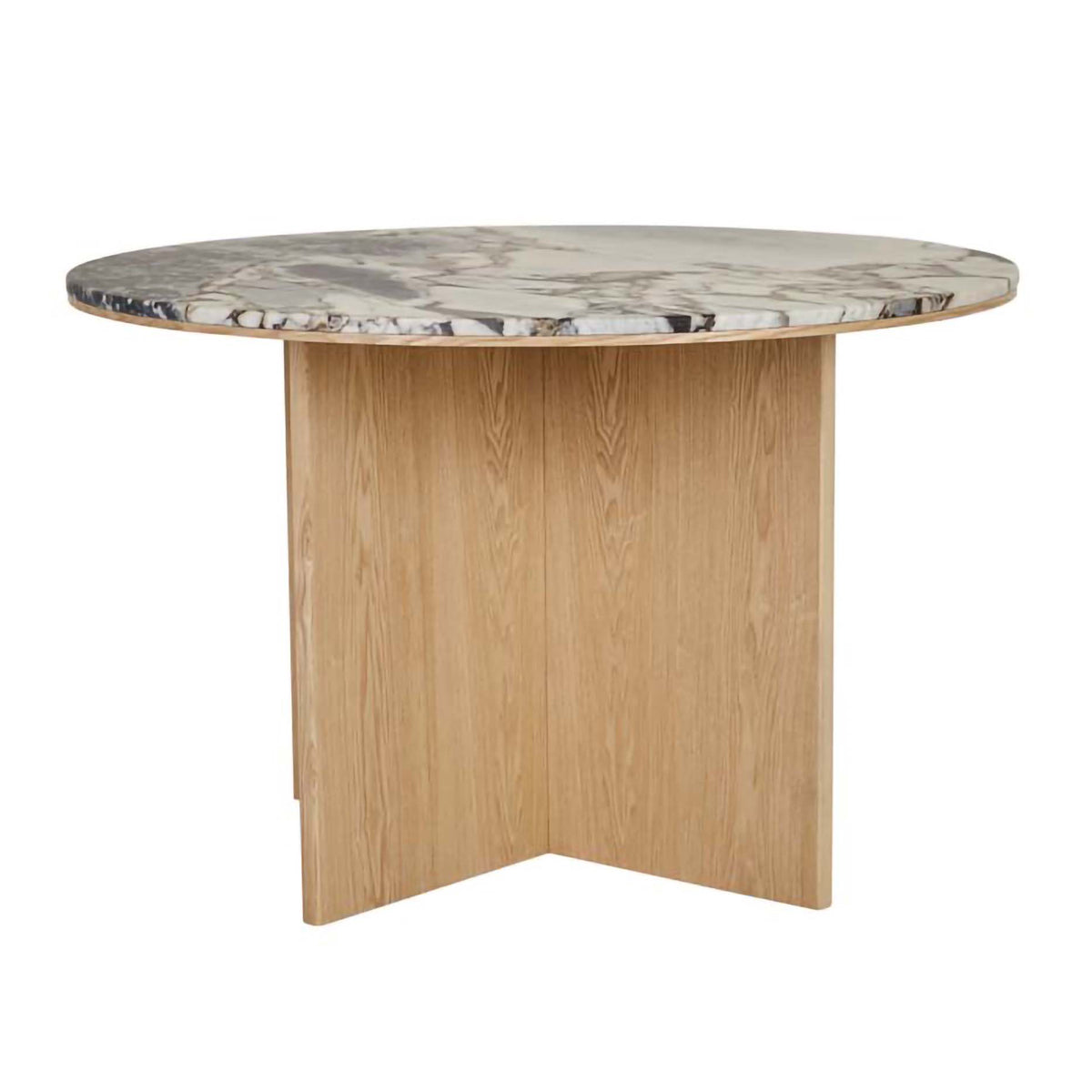 Elsie Round Dining Table - 42 Inch Modern Wood Kitchen Table for 4-6 People, Perfect for Small Spaces, Breakfast Nooks & Cozy Family Meals