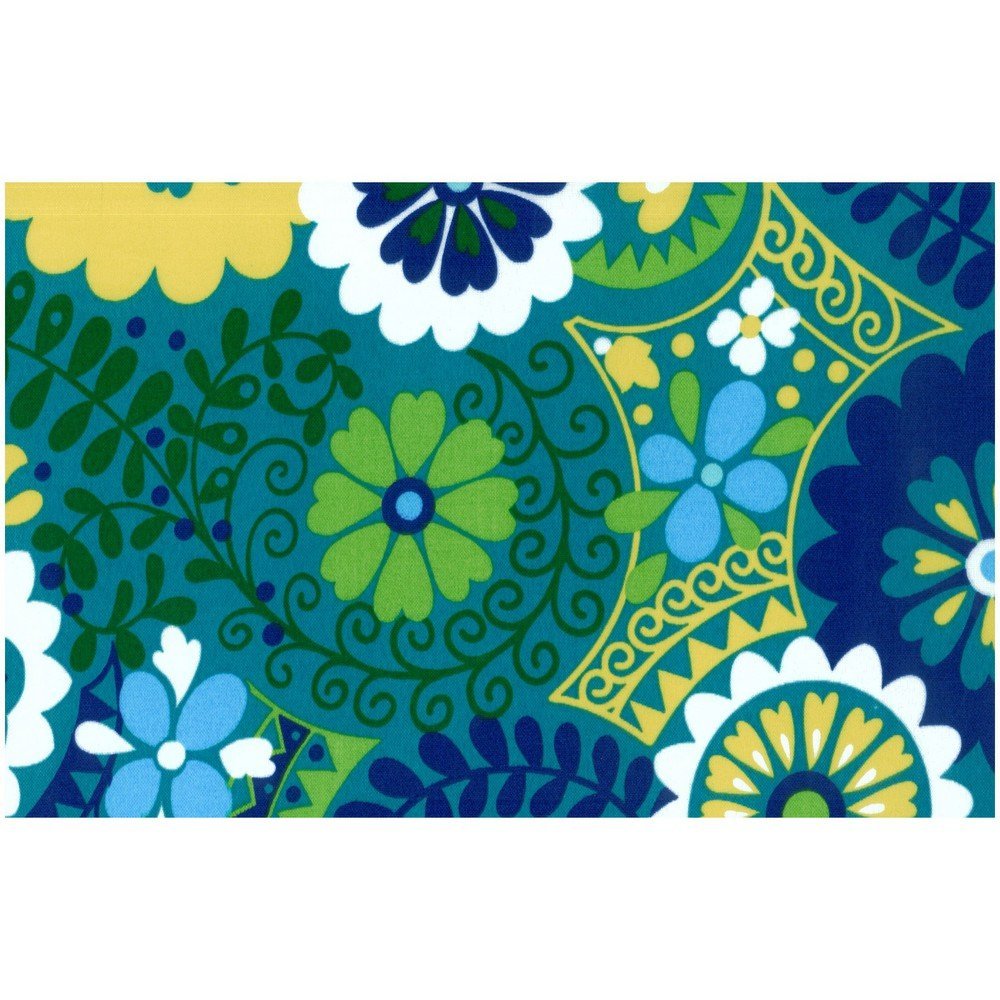 Premium Outdoor Bench Cushion - Waterproof & UV Resistant - Luxury Azure Blue - 1 Pack - Perfect for Patio, Garden, Deck & Poolside Furniture