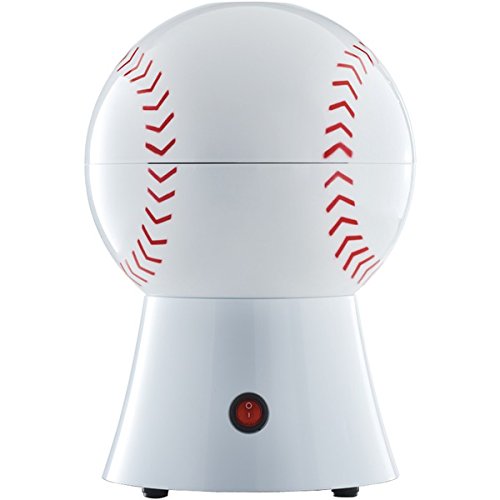 BRENTWOOD PC-485 Electric Hot Air Popcorn Popper Machine for Baseball Game Snacks - Perfect for Movie Nights, Parties & Sports Events