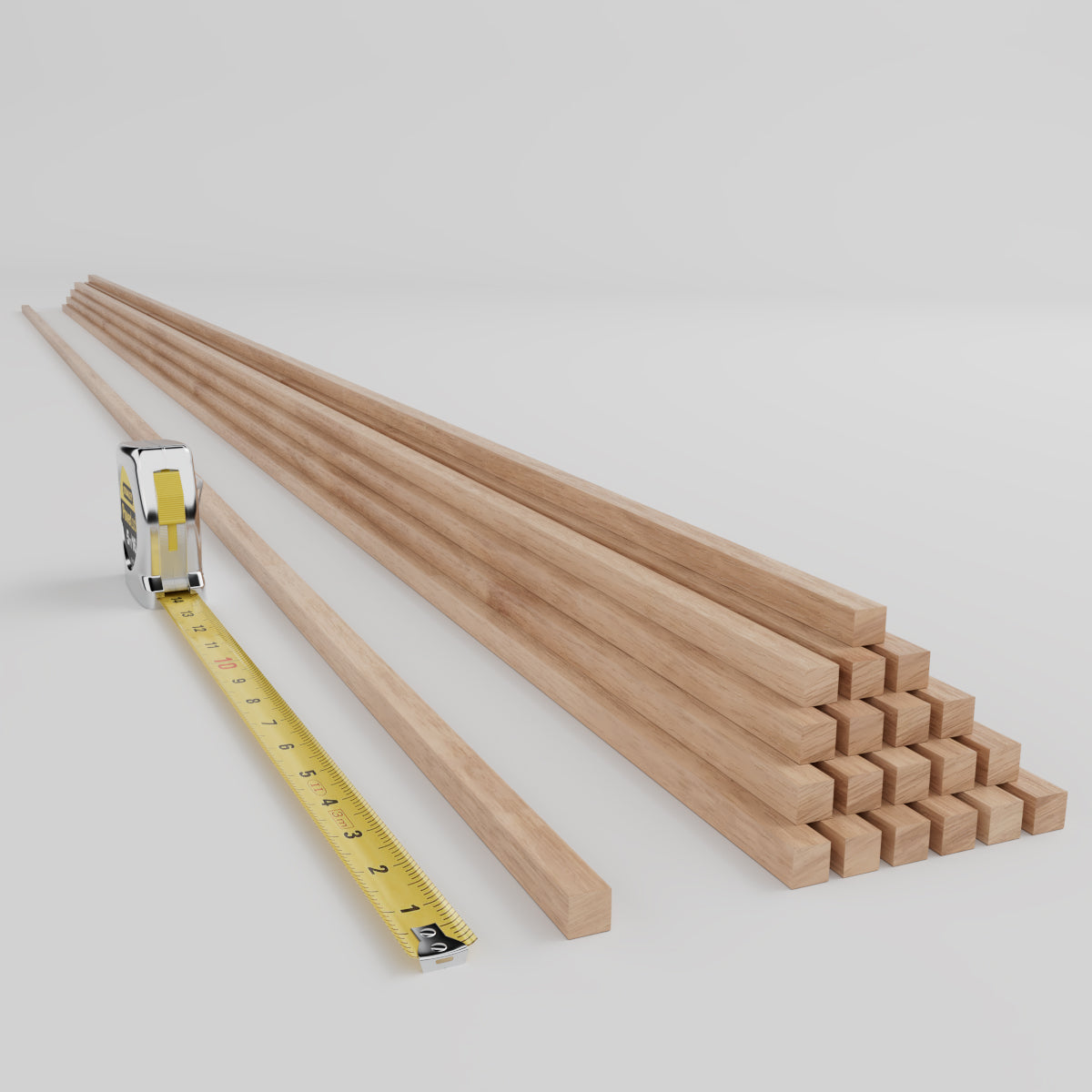 Premium Stain-Grade Hardwood Slats - Traditional Solid Wood Slats for Bed Frames, Furniture & DIY Projects - Perfect for Rustic, Farmhouse & Modern Home Decor