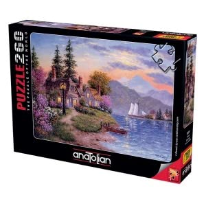 Anatolian Puzzle - Serenity, 260 Piece Jigsaw Puzzle for Adults, Premium Quality Turkish Artwork (#3321) | Perfect for Relaxation, Stress Relief & Home Decor