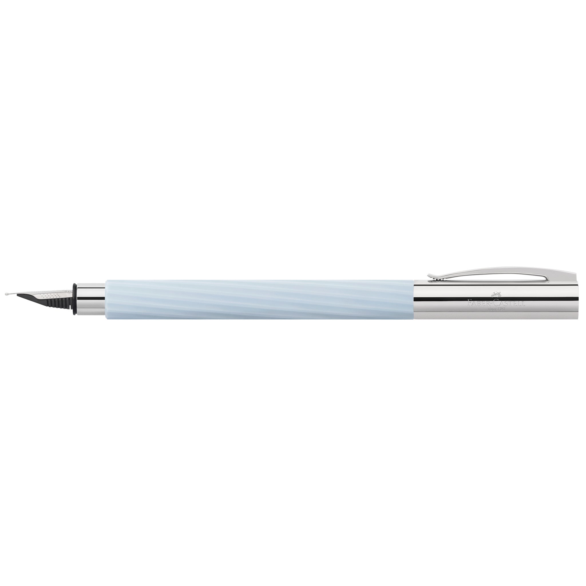 Premium Ambition Fountain Pen - Italic Ice Blue Medium Nib #147770 | Elegant Writing for Professionals & Calligraphy Enthusiasts | Perfect for Office, Gifts & Signature Moments
