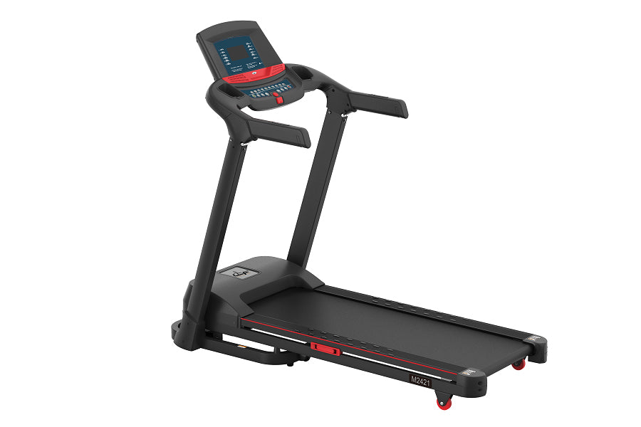 California Fitness Malibu 2421 Folding Treadmill - Compact Home Gym Equipment for Cardio Workouts | Perfect for Small Spaces & Apartment Fitness