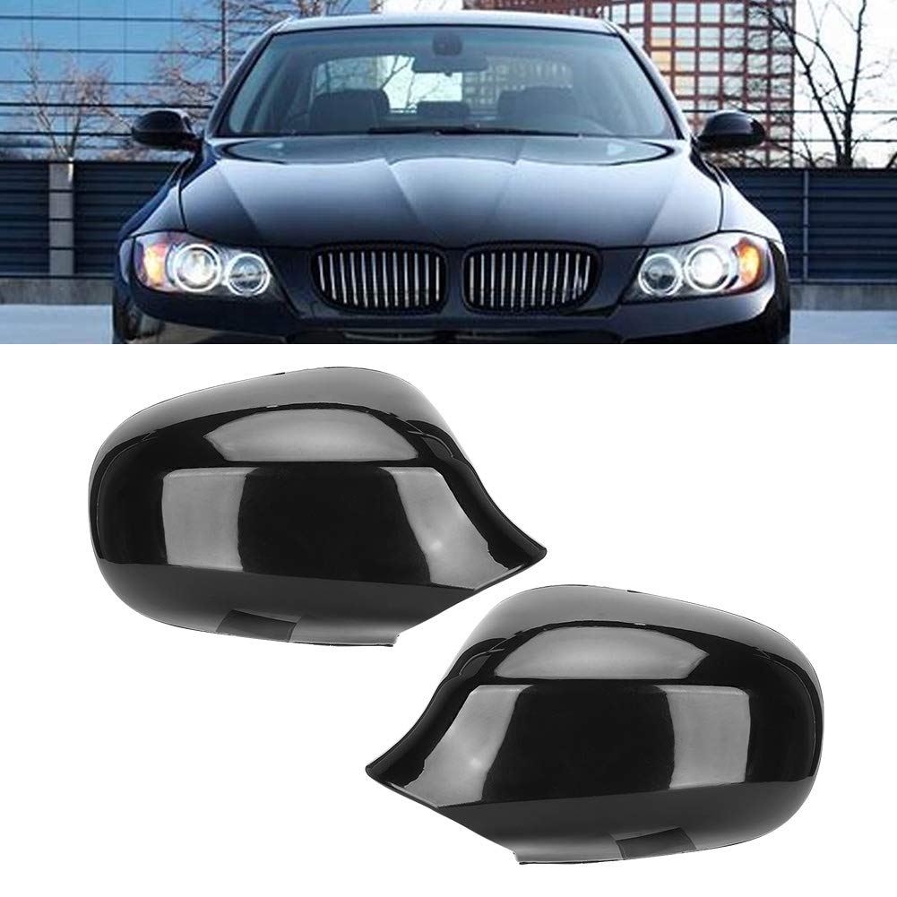 Right Side Exterior Mirror 51167205292 - ABS Wing Mirror Cap Rearview Mirror Case for BMW E90 E91 E92 E93 LCI Models | Durable Auto Repair Shop Replacement Part for Enhanced Driving Safety