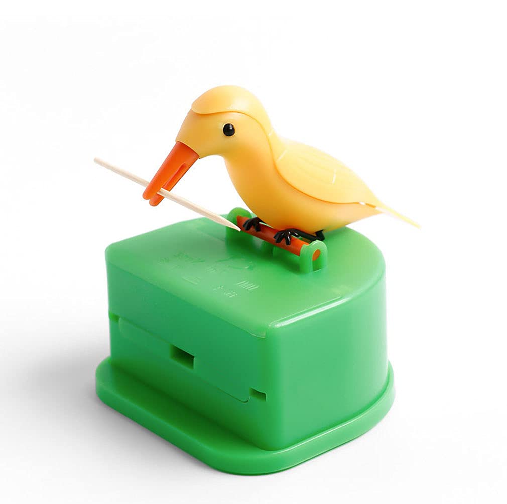 Adorable Cartoon Bird Toothpick Holder - Kitchen & Party Decoration, Housewarming Gift for Women & Moms | Perfect for Home, Kitchen, Dining Table & Hostess Gifts