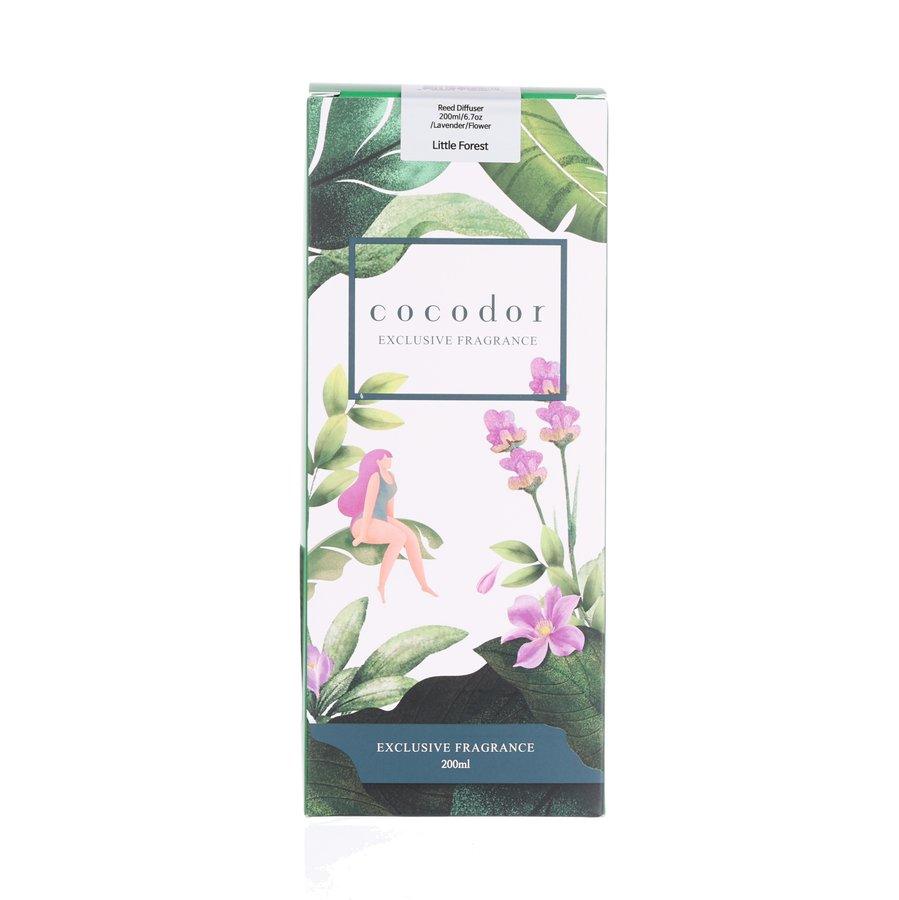 COCOD'OR Lavender Essential Oil Diffuser 200ml - Aromatherapy Room Diffuser with Natural Lavender Scent for Home, Office, Spa & Bedroom Relaxation | Little Forest Collection