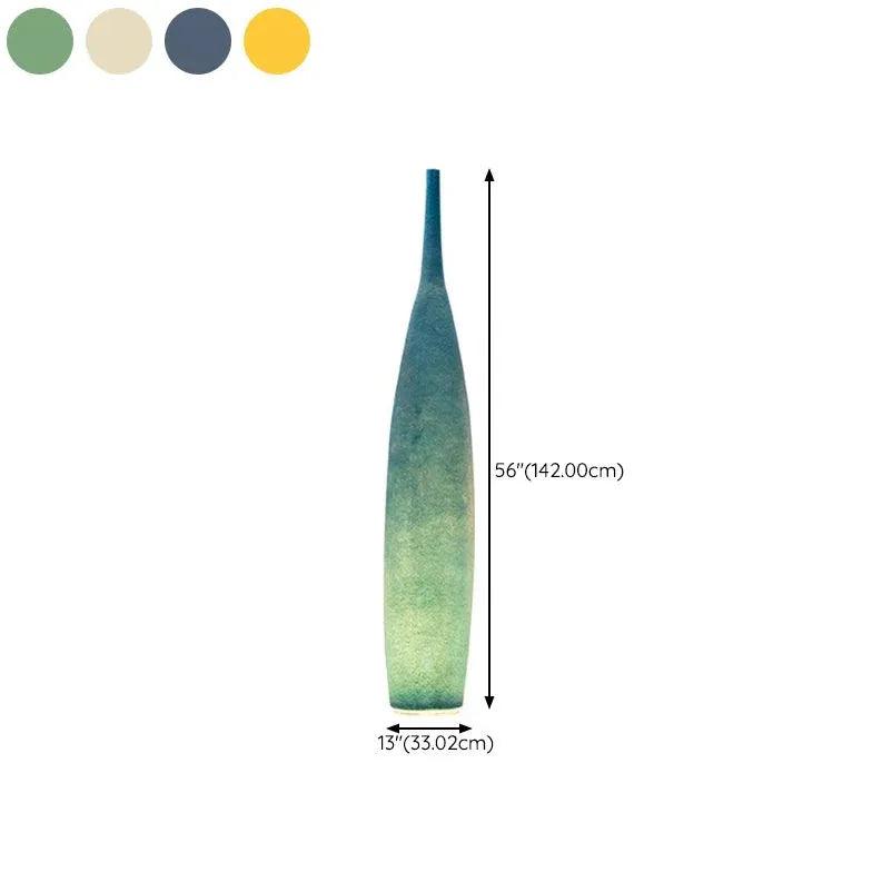 Elegant Vase-Shaped Resin Floor Lamp - Modern Home Decor Lighting for Living Room, Bedroom & Office | Dimmable LED Light with Remote Control