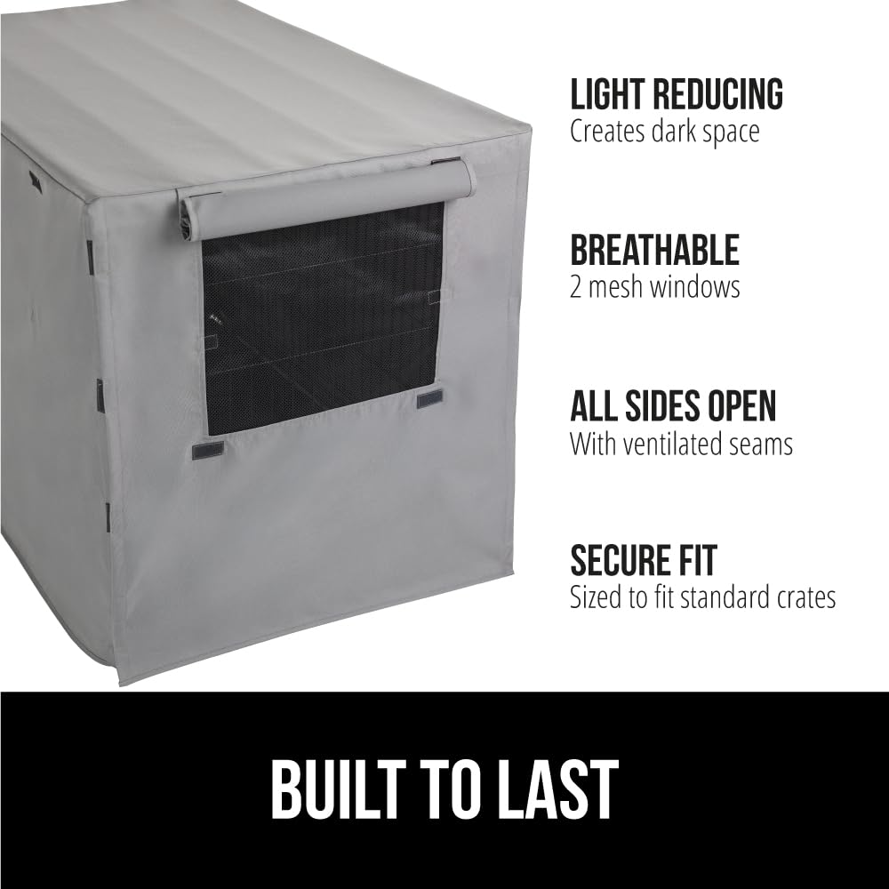 Gorilla Grip Dog Crate Cover for Amazon Basics 42