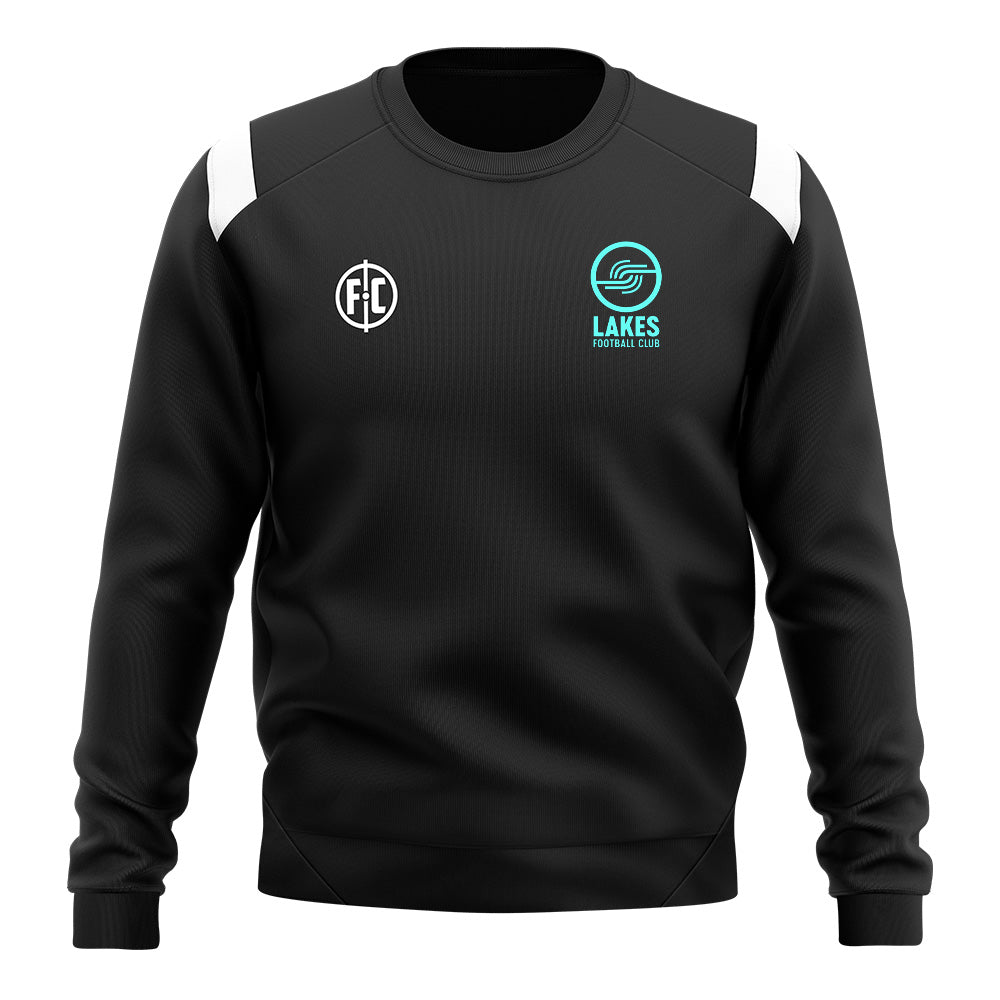 Lakes FC Club Contrast Sweatshirt - Men's Casual Pullover Hoodie for Soccer Fans | Perfect for Game Day & Streetwear Fashion