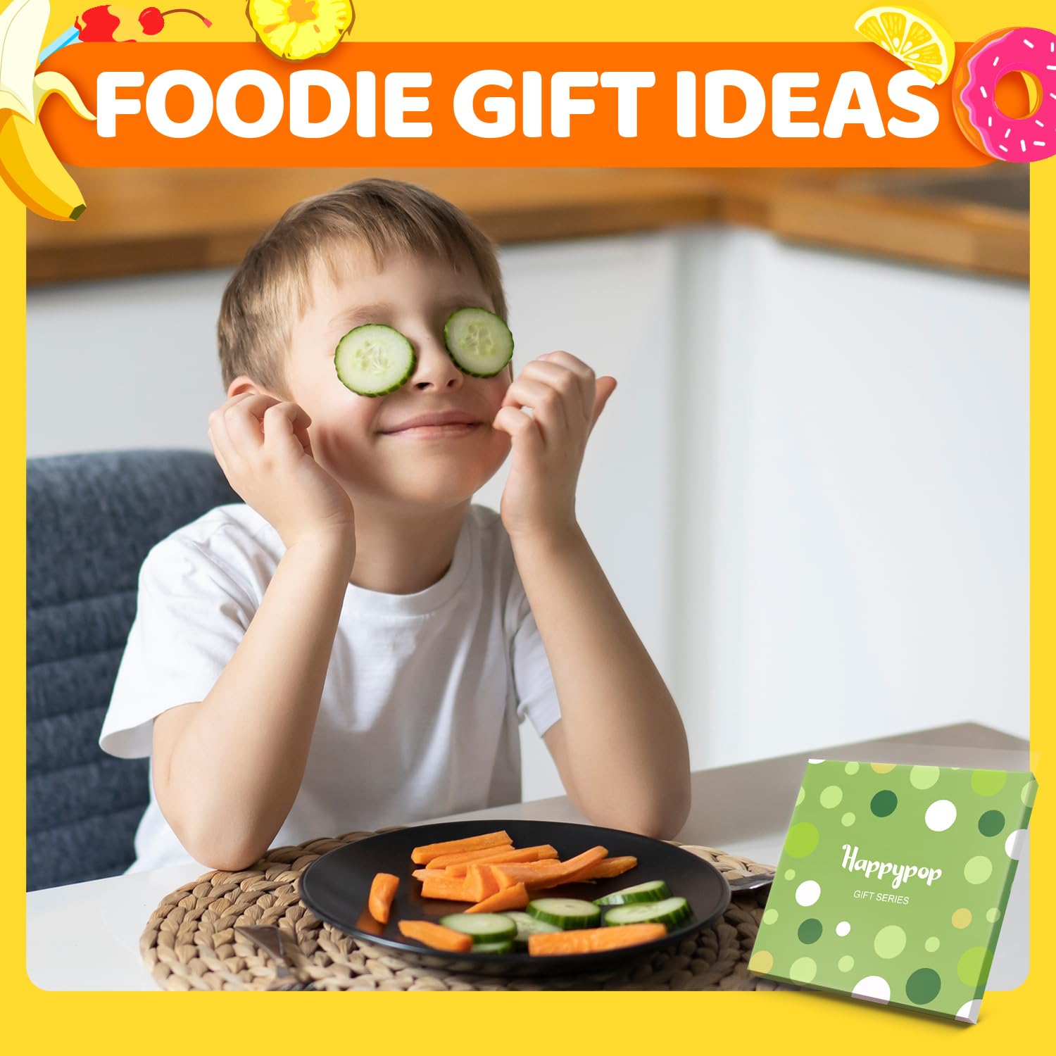 Funny Novelty Socks for Kids - Crazy Pickle & Ice Cream Design Silly Socks for Boys and Girls | Perfect Gift for Birthdays, Christmas & Dress-Up Play