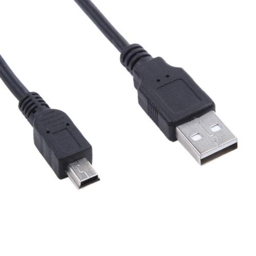 Mini USB Sync Cable for Philips Digital Photo Frame - Fast Data Transfer & Charging Cord - Compatible with Keychain Digital Picture Frames (Home, Office, Travel Use)