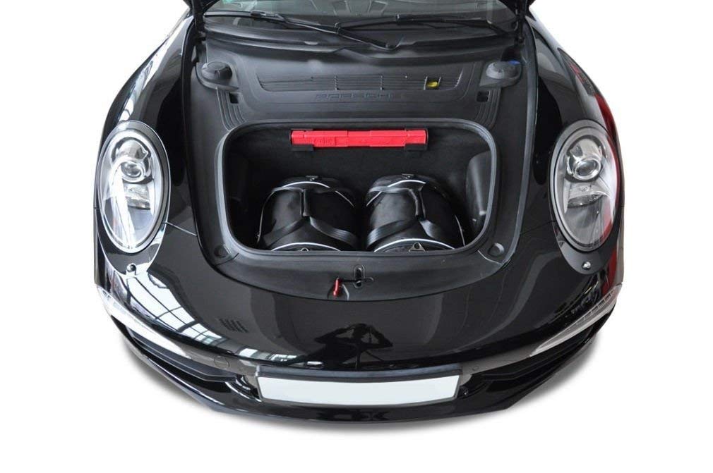 Custom Fit Trunk Bags System for Porsche Carrera 911 4 (991, 4X4) 2011-2019 - Premium Car Storage Organizer - Perfect for Road Trips, Golf Gear & Travel Accessories