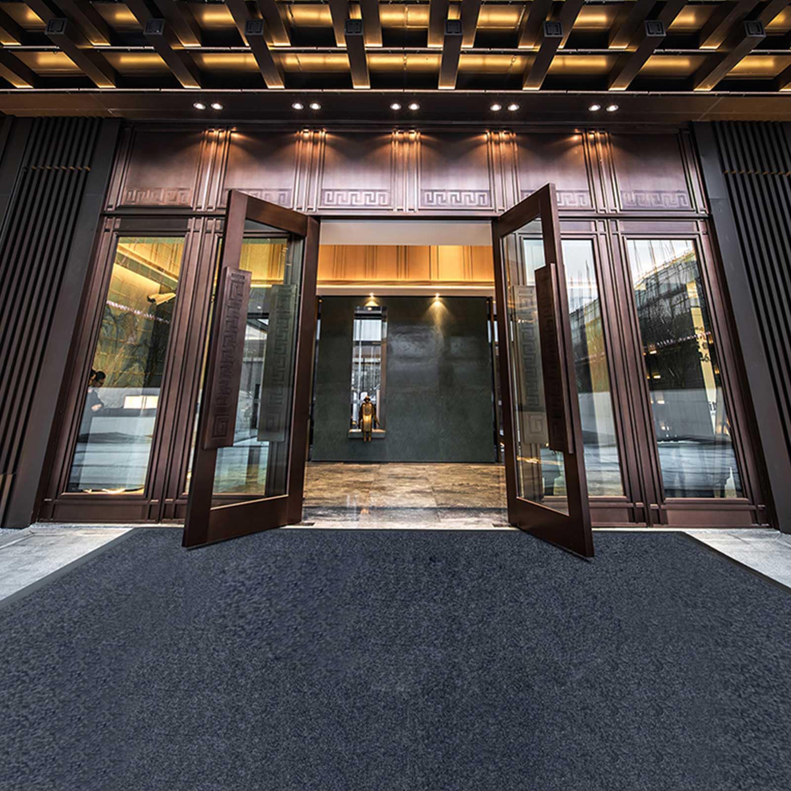 Custom Logo Commercial Door Mat - 6' x 4' Heavy Duty Entrance Rug for Business, Hotel & Home - 11mm Thick Indoor/Outdoor Floor Mat - Perfect for Elevators, Doorways & High Traffic Areas