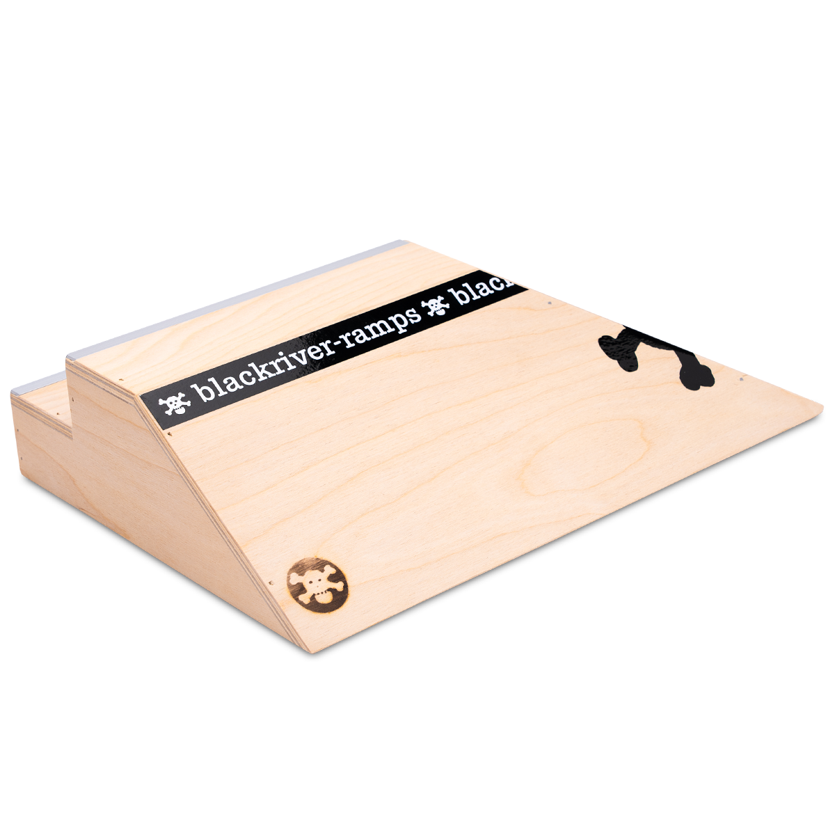 Blackriver Fingerboard Ramps Box 5 - Professional Finger Skateboard Obstacle for Skate Park Simulation & Trick Practice - Perfect for Home, Office & School Play