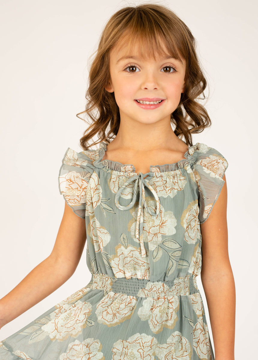 Shira Dress in Neutral Green - Elegant Women's Midi Dress for Casual & Office Wear | Perfect for Spring & Summer Outfits