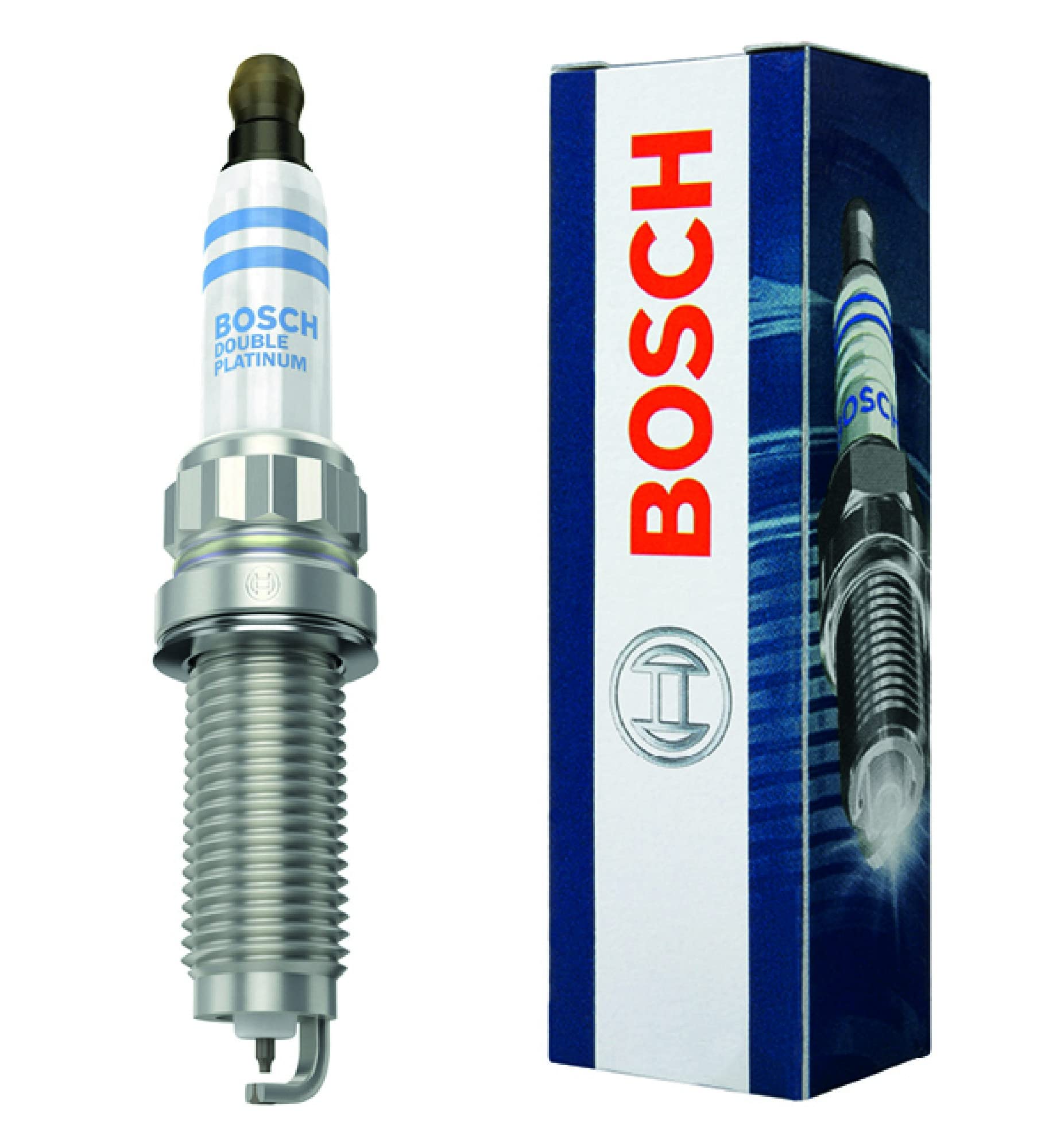 Bosch ZR5SPP3320 Double Platinum Spark Plug - 1 Piece - High Performance Ignition for Cars, Trucks & SUVs - Ideal for Daily Commuting & Highway Driving