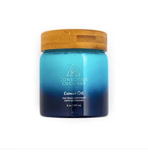 Organic Coconut Oil for Hair, Skin & Cooking - Cold-Pressed, Unrefined, 100% Pure Virgin Coconut Oil - Perfect for Moisturizing, Baking & DIY Beauty