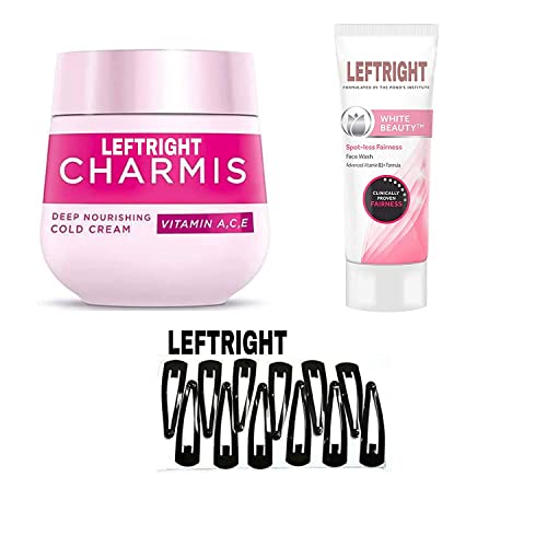 Spot Less Fairness Cream - Deep Nourishing Cold Cream with Vitamin C, A & E for Brightening & Hydration | Tic Tac Hair Clips for Women & Girls | Perfect for Daily Skincare Routine & Hair Styling