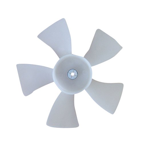 Supco FB504 Replacement Appliance Fan Blade - Compatible with Refrigerators, Freezers & AC Units - Durable Plastic Construction for Long-Lasting Cooling Performance - Perfect for Home Kitchen & Garage Use