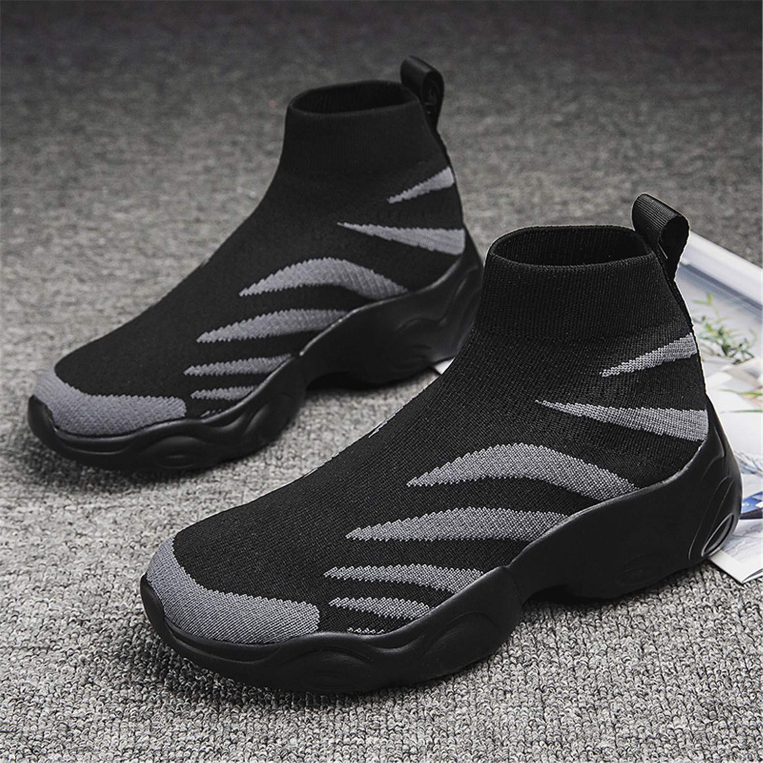 **SUNROLAN Women's Lightweight Fashion Sneakers - Breathable Athletic Running & Walking Shoes - Comfortable Short Sock Design for Gym, Workout, Travel & Casual Wear**