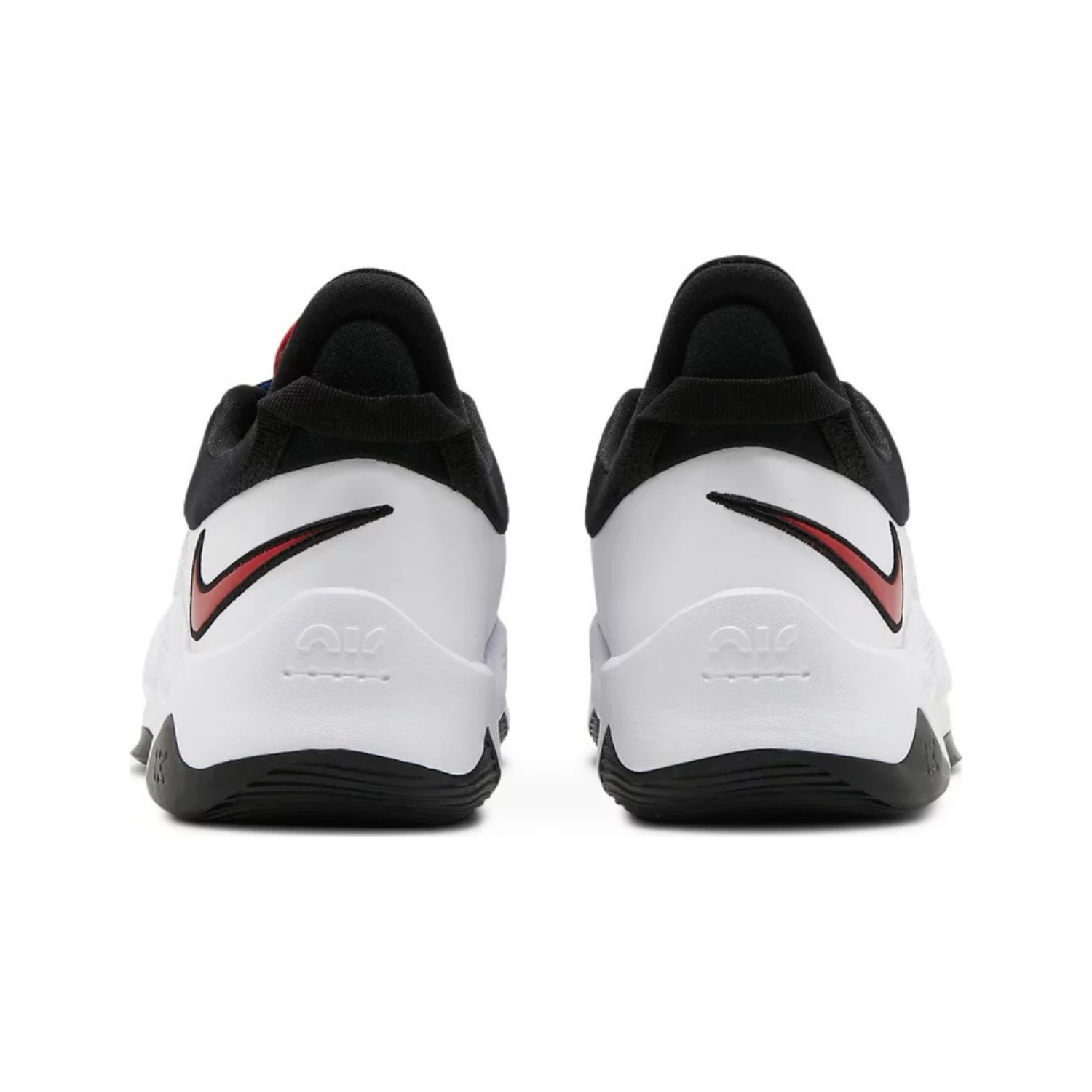 Nike PG 5 Basketball Shoes - Team USA Colorway (White/Rush Blue/University Red) - Performance Hoops Sneakers for Men - Perfect for Court Play & Streetwear Fashion