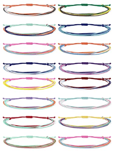 String Bracelets V 16 Pcs