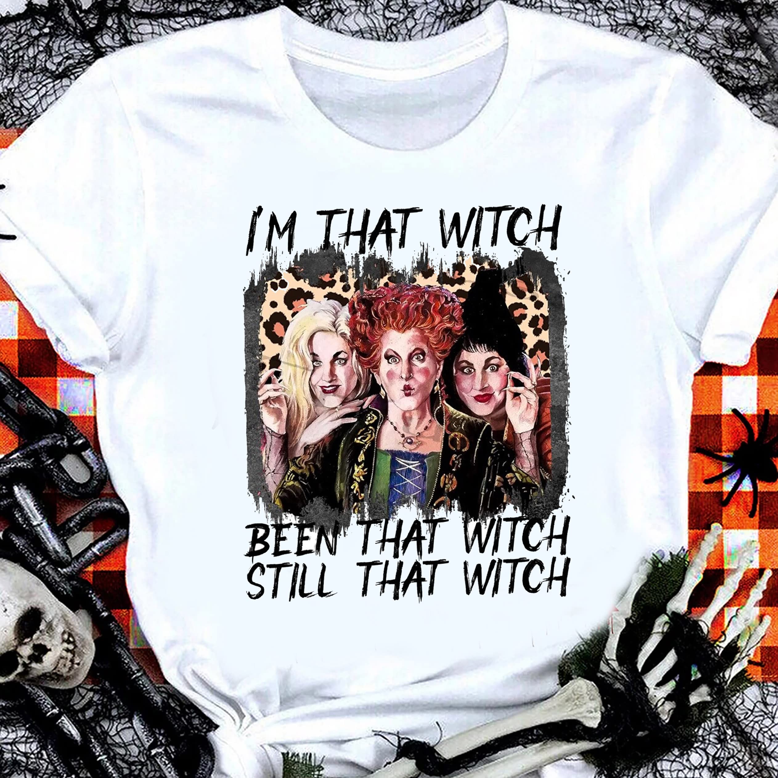 Been That Witch T-Shirt | I'm That Witch Shirt | Sanderson Sister Shirt | Still That Witch Shirt | Hocus Pocus Shirt | Halloween Shirt for Women | Witchy Fashion Tee for Halloween Parties & Cosplay