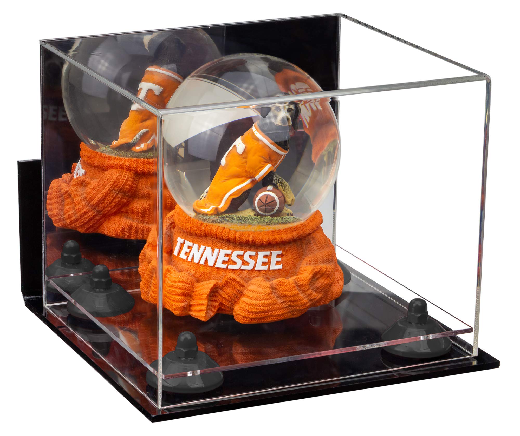 Clear Acrylic Display Case with Mirror & Wall Mount - 8.75