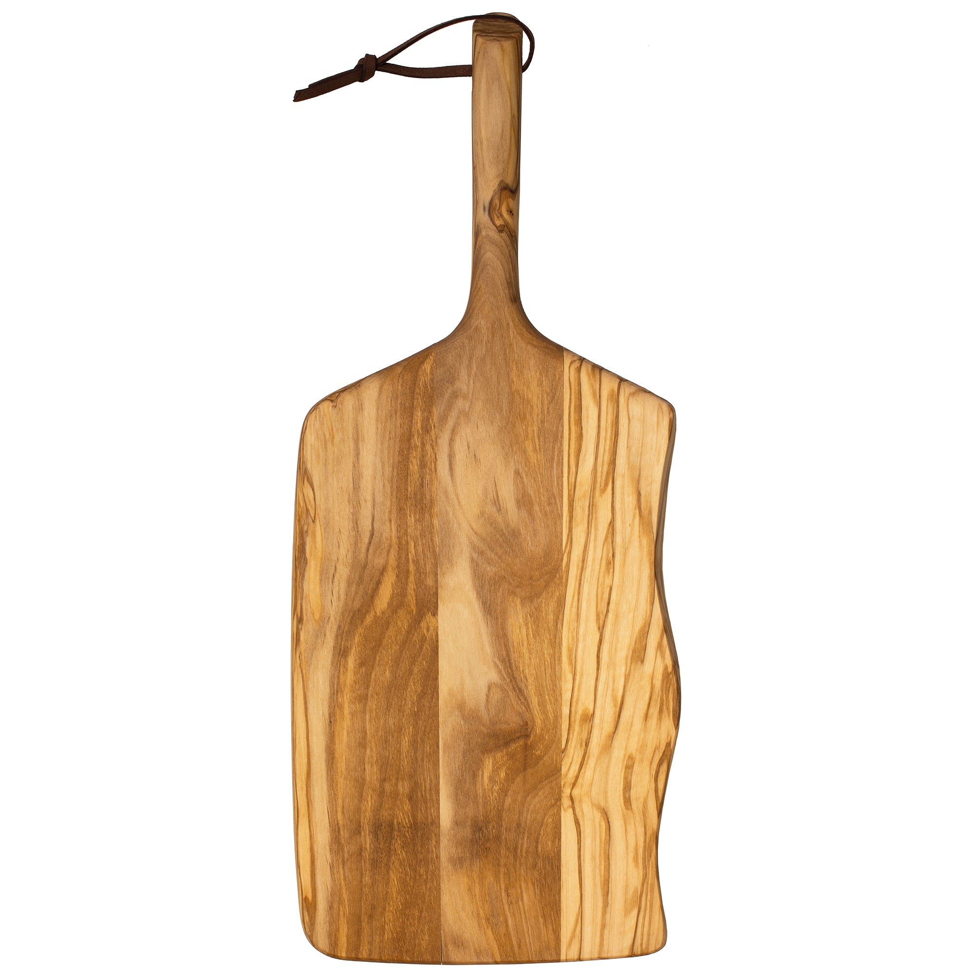 Rock & Branch® Olive Wood Charcuterie Board - Handcrafted Serving Tray for Cheese, Charcuterie & Appetizers - Perfect for Entertaining, Parties & Wine Tasting Events