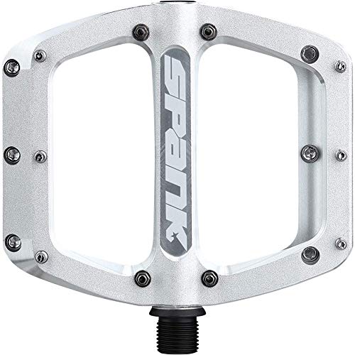 Spank Spoon 90 Pedals - Forged Alloy BMX Bike Pedals with Shot Peened & Anodized Finish for Extreme Durability | Kids Size US 6 & Under | Perfect for BMX Racing, Street Riding & Bike Tricks