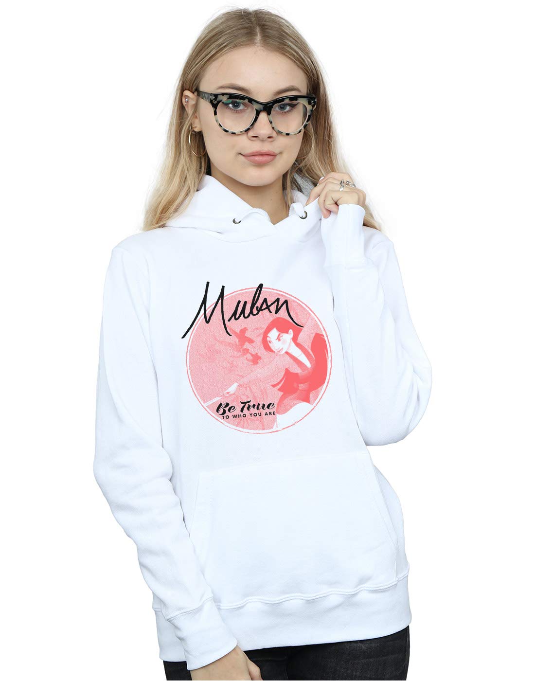 Disney Mulan Be True Women's Hoodie - Cozy Pullover Sweatshirt for Casual Wear, Lounge, and Disney Fan Gifts