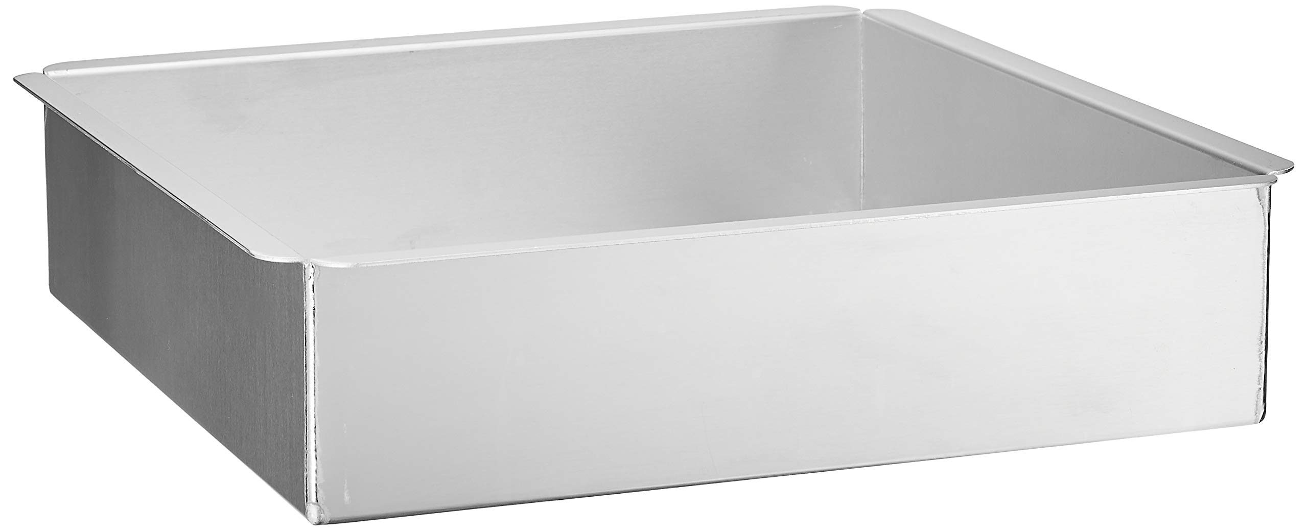 Ateco 12x12 Inch Aluminum Square Cake Baking Pan - Durable & Non-Stick for Perfect Brownies, Sheet Cakes & Bars | Ideal for Home Baking, Parties & Professional Kitchens